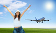 Foto: Travel by aeroplane Travel by aeroplane