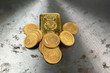 Photo: Goldbarren Goldmünzen Goldbarren Goldmünzen