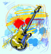 Abstract Guitar