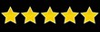 5 Star Rating