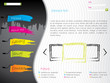 Artistic website template design
