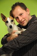 l'homme et son chien