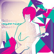 Vector: Illustrated guitar player. Illustrated guitar player.