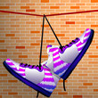hanging shoes
