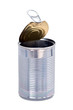 Boîte de conserve vide