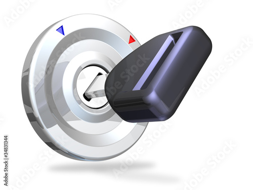 Illustration: Ignition key Ignition key