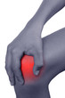 young boy having knee pain