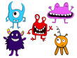 Little monsters icons