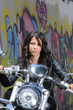 biker girl