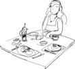 women at the table women at the table