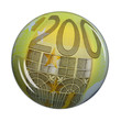 Glasmurmel 200 Euro