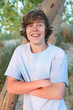 Photo: Smiling Teen boy Smiling Teen boy