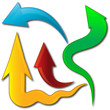 Four bright arrows Four bright arrows