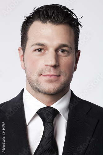 Foto: homme d'affaires souriant homme d'affaires souriant