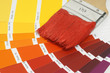 Pinsel und Farbpalette