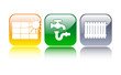 Sanitär-Solar-Heizung Icons