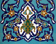 Oriental mosaic in a mosque, Sultanate of Oman Oriental mosaic in a mosque, Sultanate of Oman