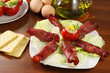 Involtini di bresaola - Rolls of dried beef Involtini di bresaola - Rolls of dried beef