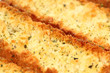 Italian bruschetta bread closeup