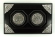 Wooden Tray with Embossed Nickel