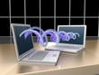 laptop on office desk