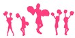 Vecteur : Cheerleaders Cheerleaders