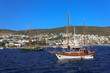 Moored yachts, Bodrum, Turkey