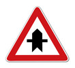 Vorfahrt, Verkehrszeichen