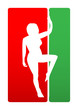 poledance-rot-gruen