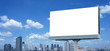 Blank billboard