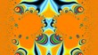 Abstraction - a candle flame Abstraction - a candle flame