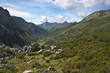 Paisaje de alta montaña