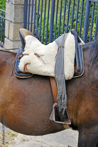 Photo: Horse saddle Horse saddle