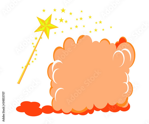 Illustration: Bacchetta magica - apparizione/sparizione Bacchetta magica - apparizione/sparizione