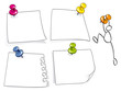 funny notes with tacks
