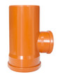 draining tee pipe