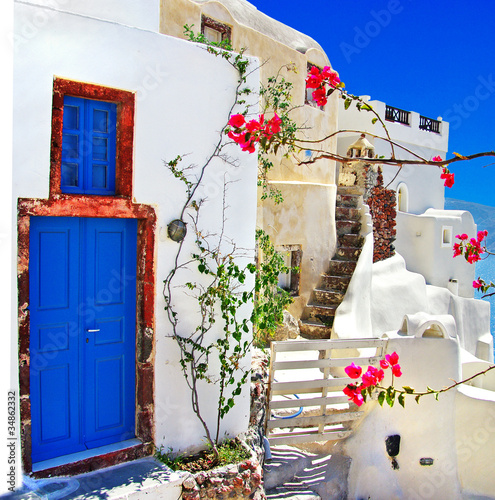 Photo: traditional Greek islands series - santorini traditional Greek islands series - santorini