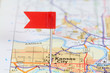 Kansas City on map