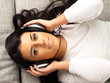 girl listening music girl listening music