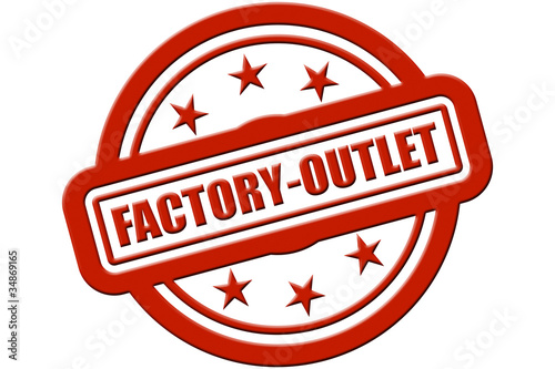 Illustration: Sternen Stempel rot rel FACTORY-OUTLET Sternen Stempel rot rel FACTORY-OUTLET