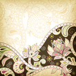 India Style Floral Background India Style Floral Background