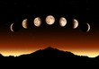 Vector Moon Phases