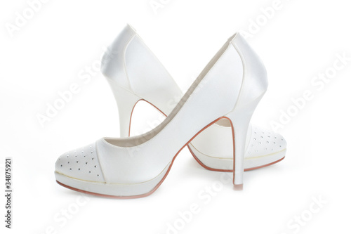 White Wedding Shoe on Gorgeous Wedding Shoes White    Meffista  34875921   Voir Le