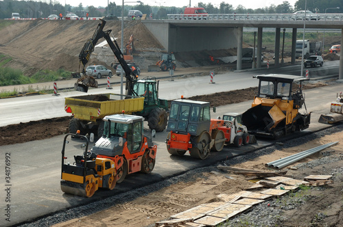 Photo: Road construction Road construction