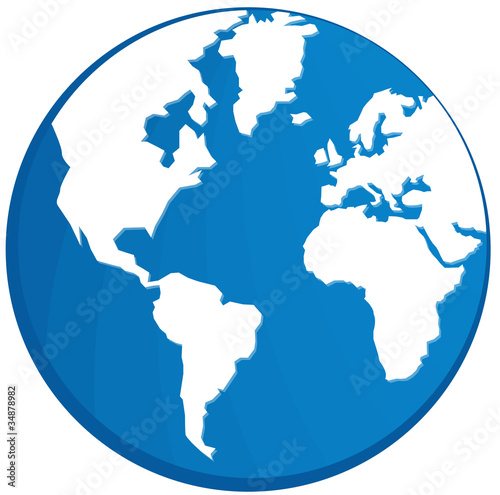 Illustration : globe terrestre globe terrestre