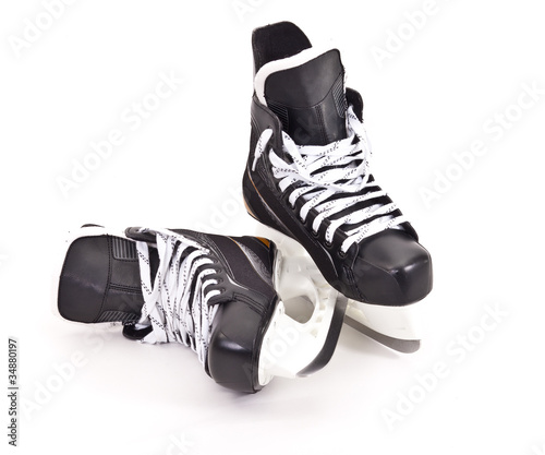 Photo: pair of hockey skates pair of hockey skates