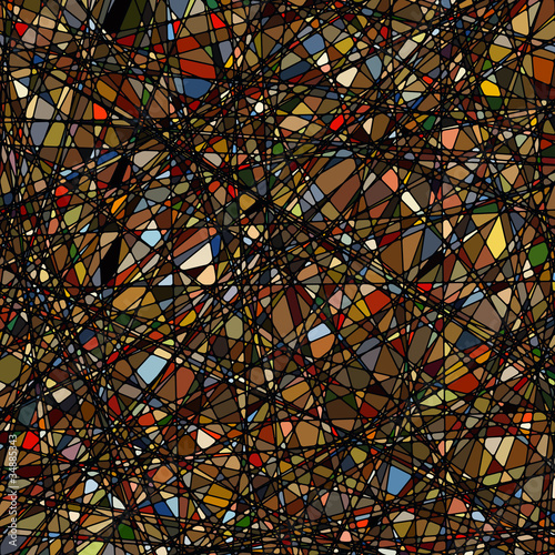 Vector: Stained glass texture different orientation. EPS 8 Stained glass texture different orientation. EPS 8