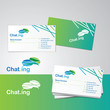 Vector: Business card design template Business card design template