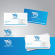 Vector business card template