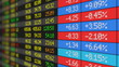 Stock Market board loop-ready HD